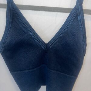 NIkibiki vintage blue top OS seamless